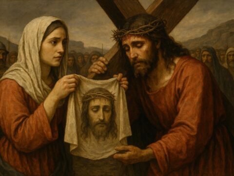 Asciugò il volto di Cristo e custodì il velo: la leggenda della Veronica