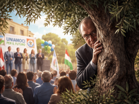 L’uomo che si nascondeva dietro gli alberi d’ulivo