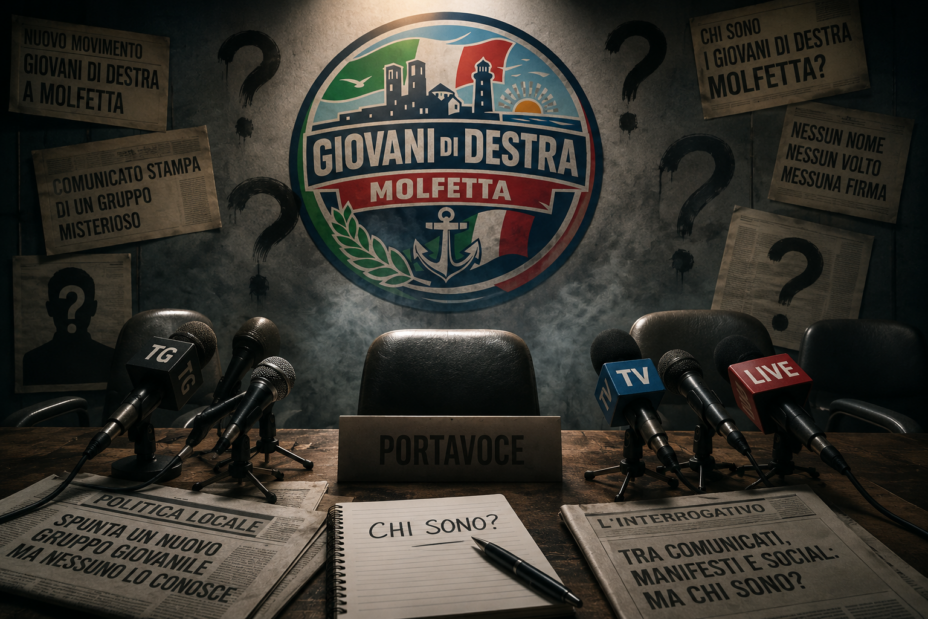 Carneade, chi era costui? A Molfetta spuntano i misteriosi “Giovani di Destra”