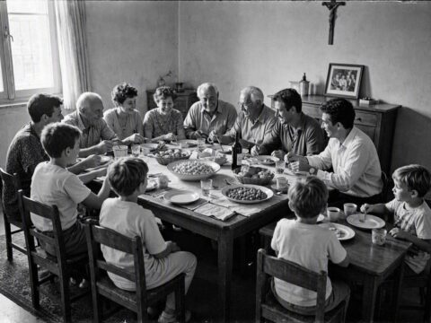 Il pranzo della domenica: quando la famiglia si riuniva attorno alla tavola