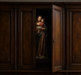 Quando i monaci chiusero la Madonna dei Martiri nell’armadio La Madonna chiusa nell'armadio.