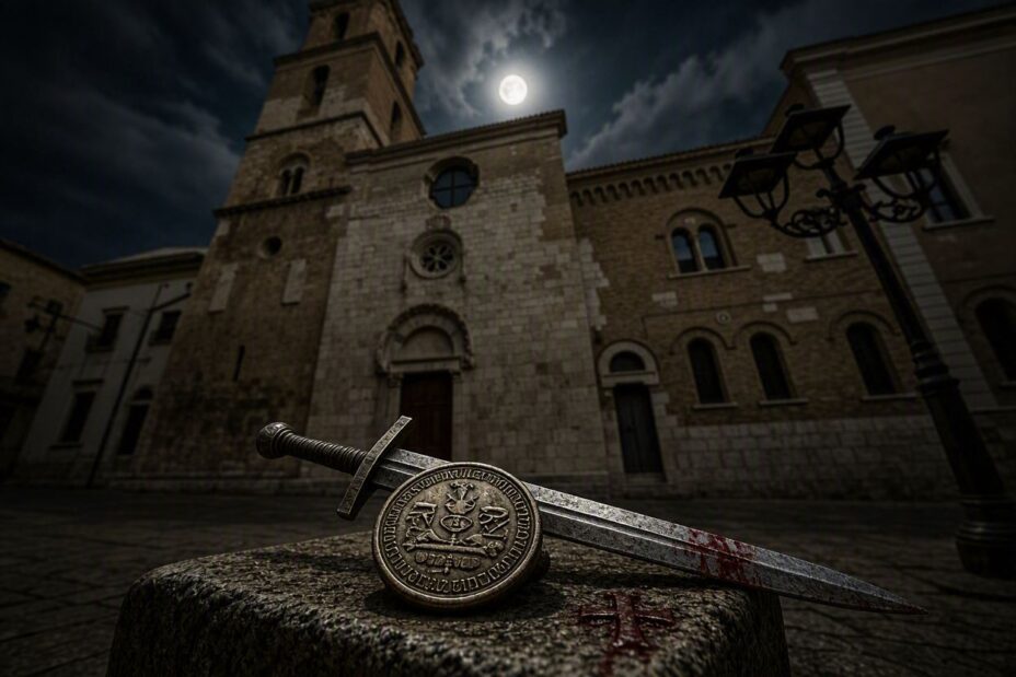 La spada dei Tre Titoli: l’arma scomparsa nella notte che ricomparve nelle mani di un santo