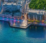 Waterfront di Levante: il progetto c’è, ma i lavori sono ancora molto lontani Visione avveniristica del Lungomare Marcantonio Colonna di Molfetta.